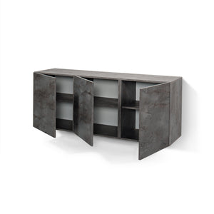 Combinazione mobile da parete 3/A LOYD ossido