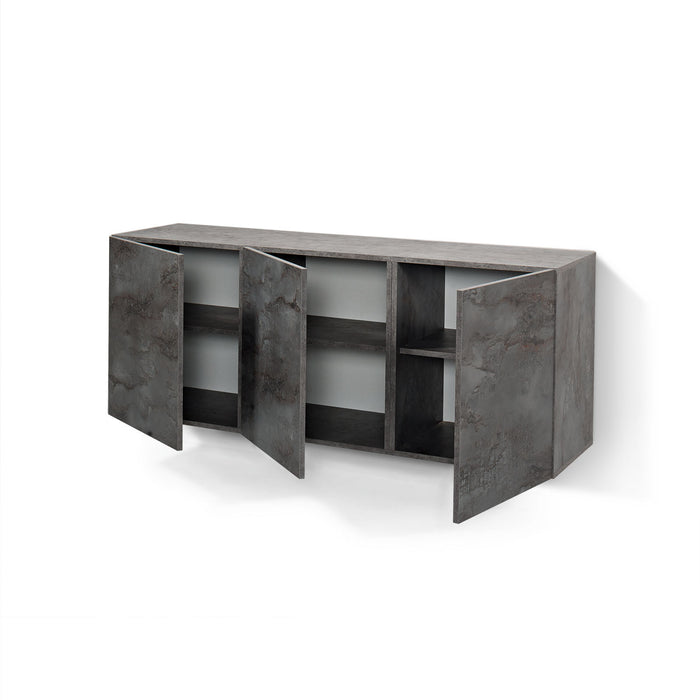 Combinazione mobile da parete 3/A LOYD ossido