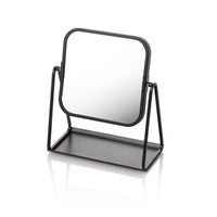 Specchio con ingranditore WAKAI nero