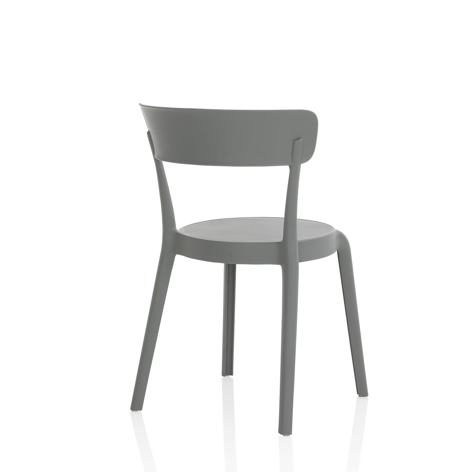 Set 4 Sedie da interno/esterno ISABEL grigio