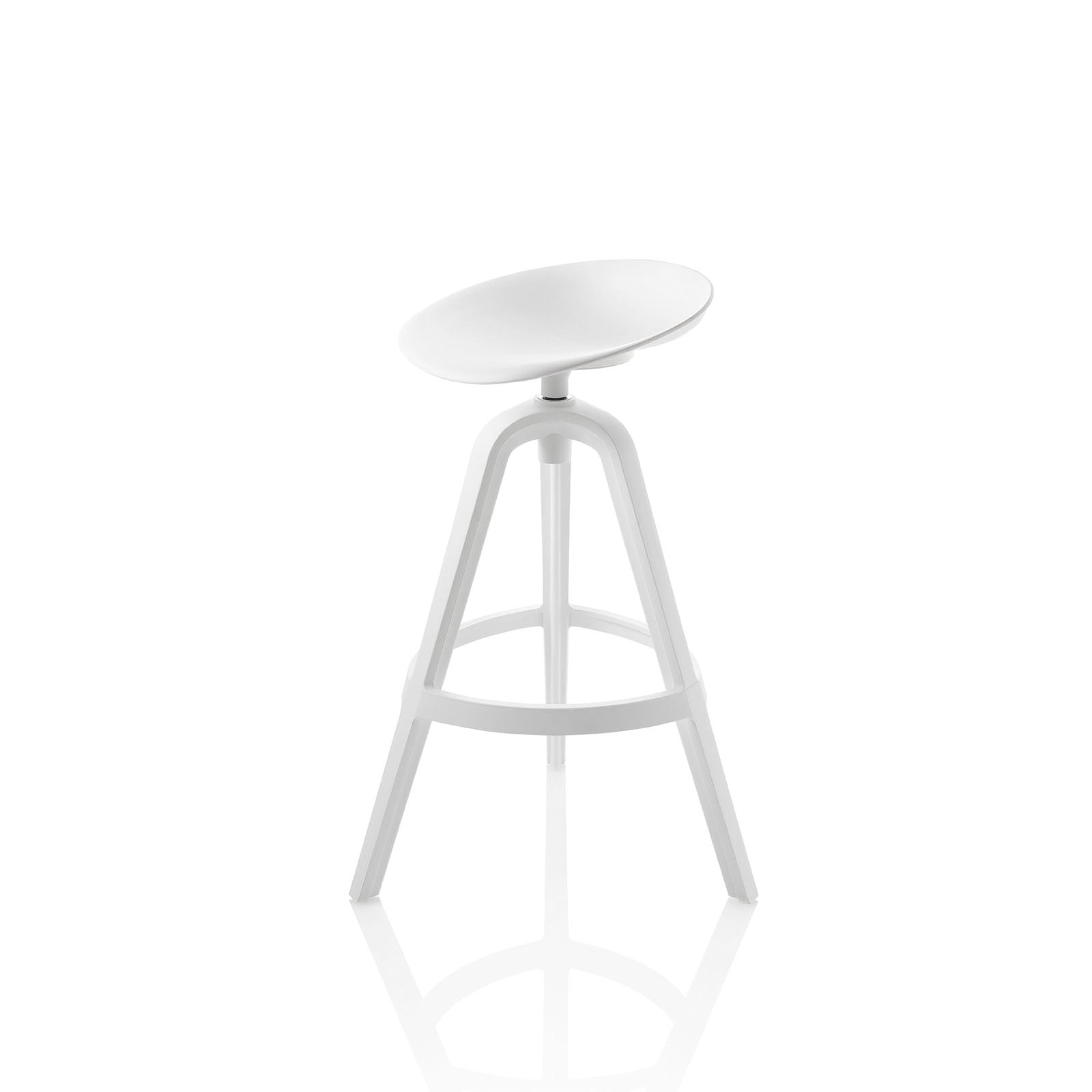 Set 2 Sgabelli da interno/esterno COLBY bianco