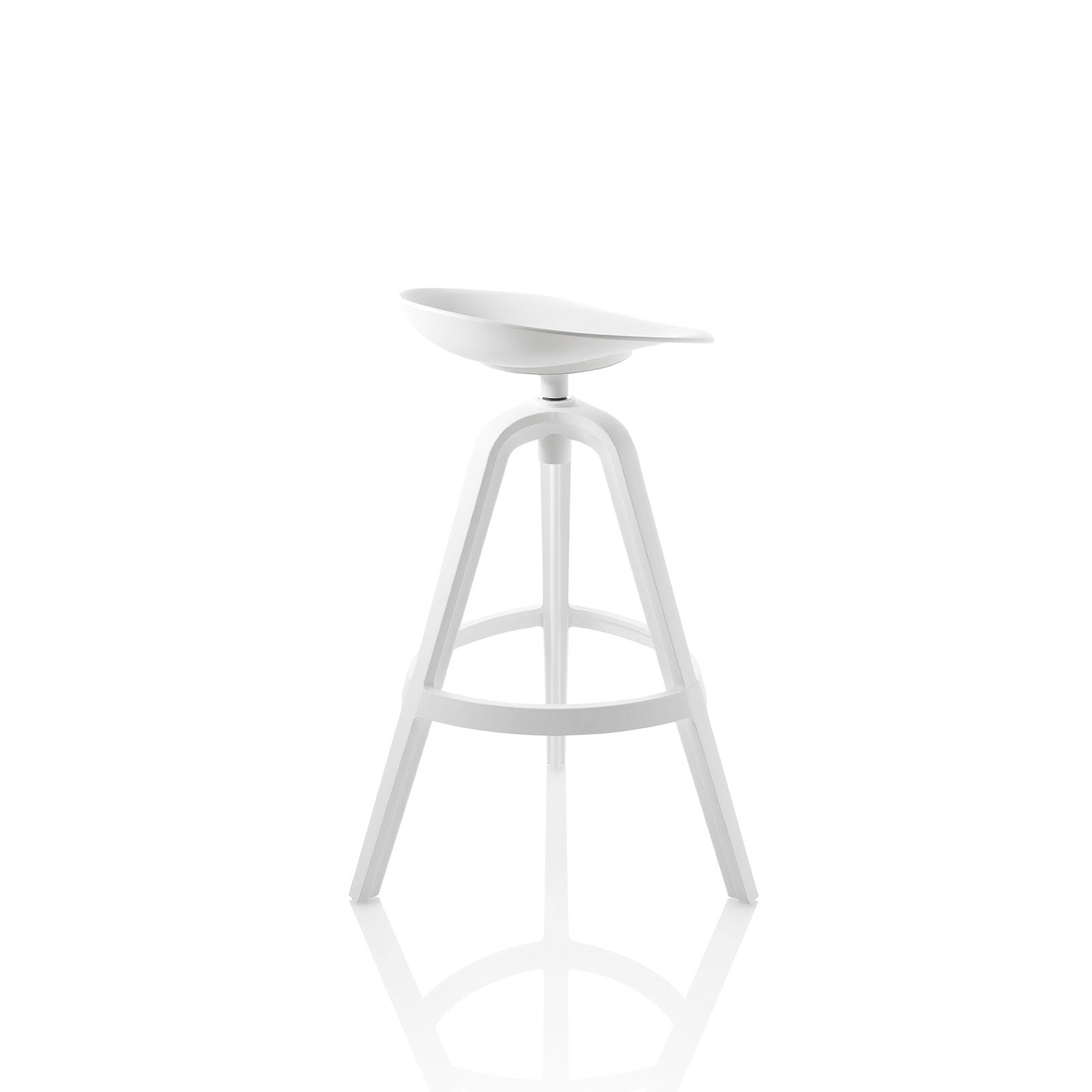 Set 2 Sgabelli da interno/esterno COLBY bianco