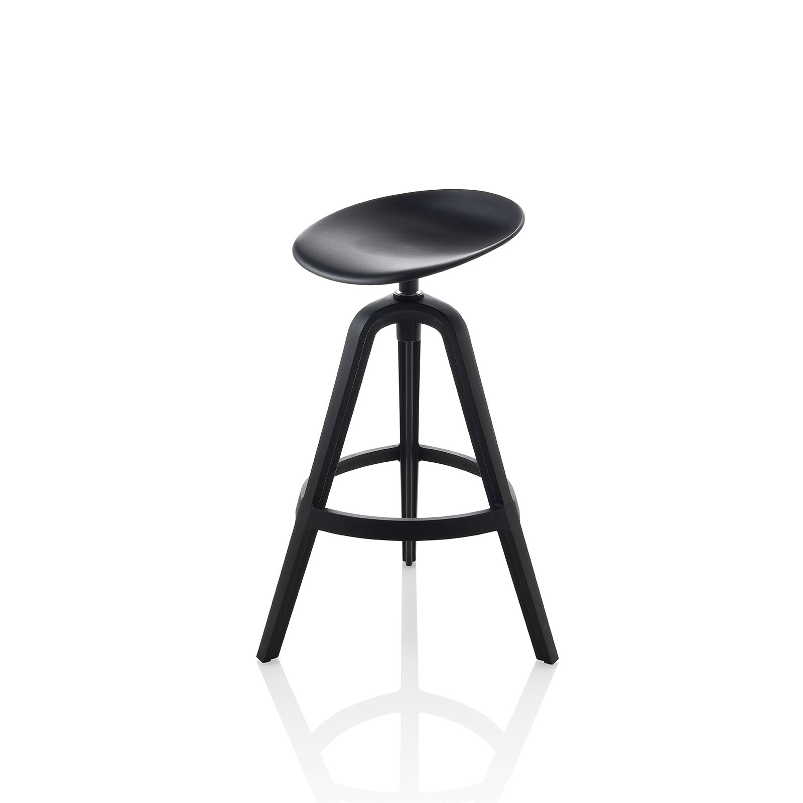 Set 2 Sgabelli da interno/esterno COLBY nero