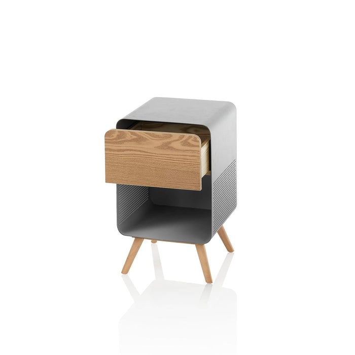 Tavolino/Comodino EVAN bianco