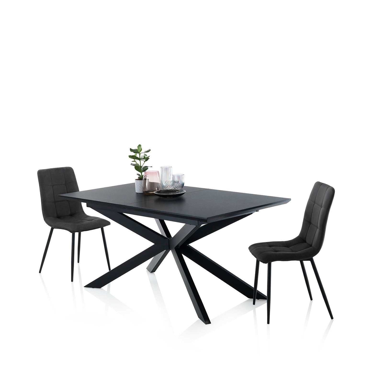 Tavolo allungabile TALLIN nero