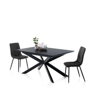 Tavolo allungabile TALLIN nero