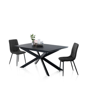 Tavolo allungabile TALLIN nero