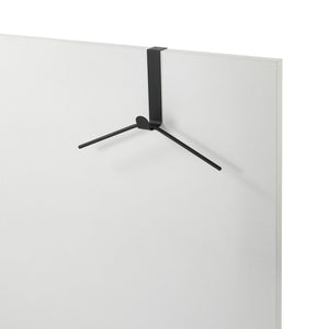 Appendiabiti per porta TRIM nero