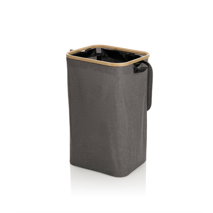 Cesto porta biancheria MARK grigio
