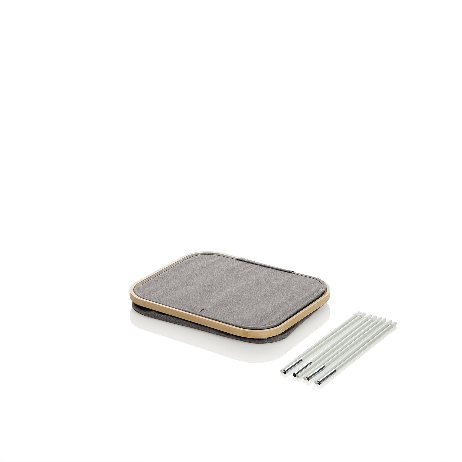 Cesto porta biancheria MARK grigio