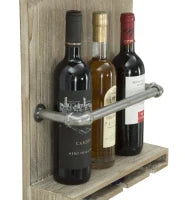 Porta Bottiglie-Bicchieri Tube Verticale Cm 34X12X76