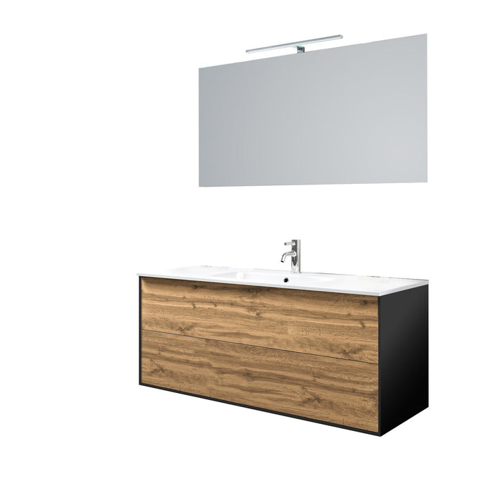 Composizione 4 pezzi IGEA rovere miele_121x46,5x190