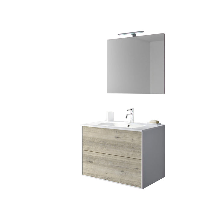 Composizione 4 pezzi IGEA pino artico_61x46,5x190