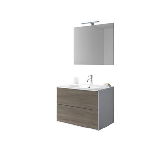 Composizione 4 pezzi IGEA rovere cenere_71x46,5x190