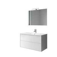 Composizione 4 pezzi IGEA bianco opaco_101x46,5x190