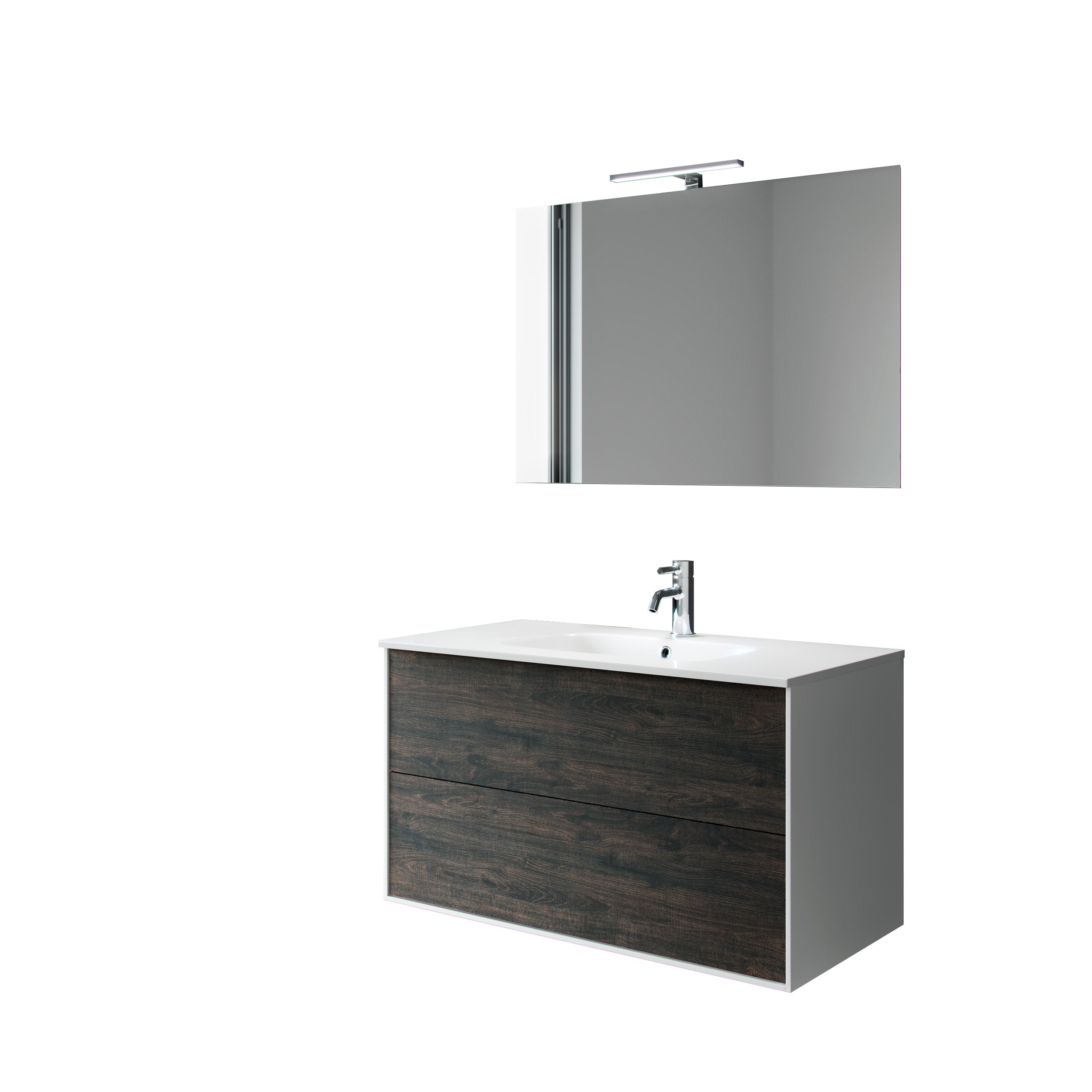 Composizione 4 pezzi IGEA testa di moro_101x46,5x190