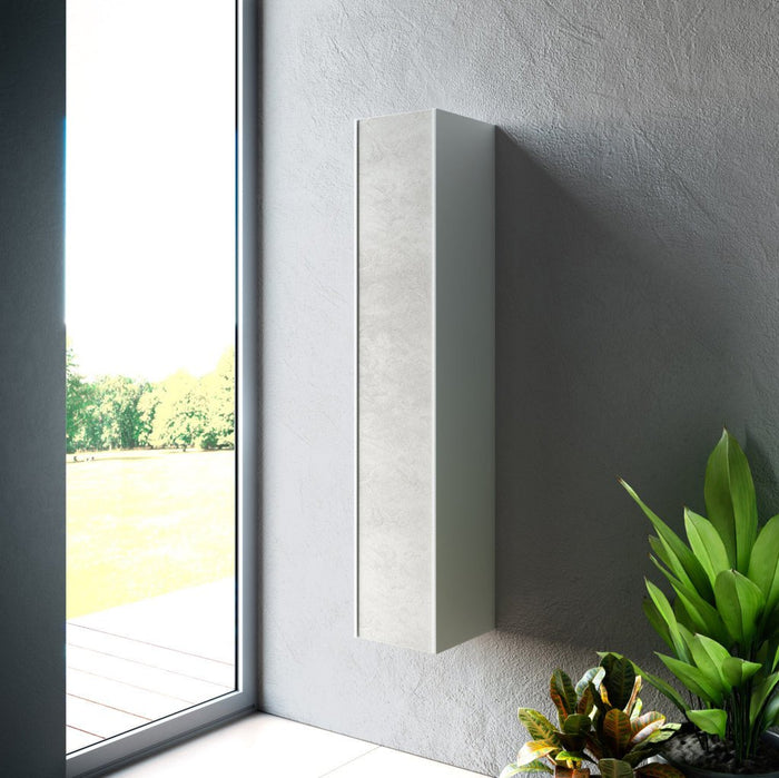 Colonna bagno L.25 P.27 H.130 cm IGEA colore avana pietra