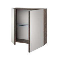 Specchio Contenitore 2 ante LARISSA-S testa di moro