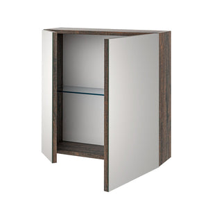 Specchio Contenitore 2 ante LARISSA-S testa di moro