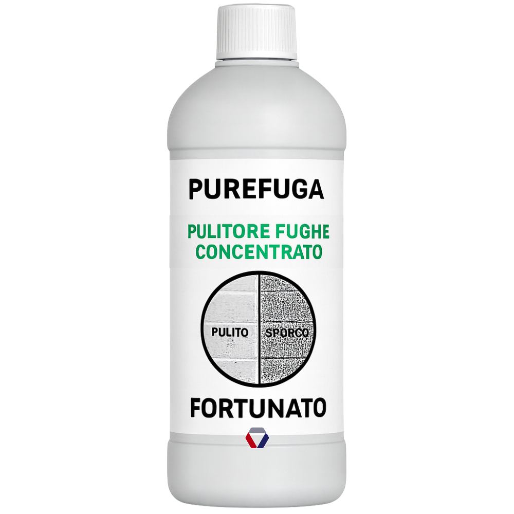 Purefuga detergente concentrato per fughe e pavimenti flacone 1 litro