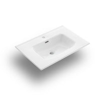 Mobile bagno composizione 4 pezzi L.81 P.46,5 H.190 cm VENERE colore quercia