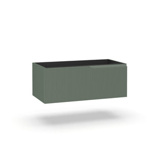 Base portalavabo 1 cestone VENERE verde salvia_90x45x35
