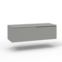 Base con top 1 cestone VENERE grigio opaco_120x45x37