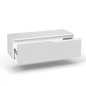 Base con top 1 cestone VENERE bianco opaco_120x45x37