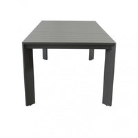 Tavolo Alluminio Connecticut 200X100 Cm Antracite