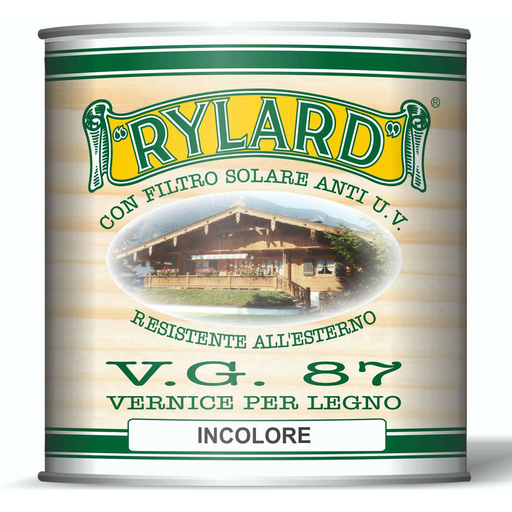 Flatting vg 87 trasparente oleoresinosa per legno litri 0,750