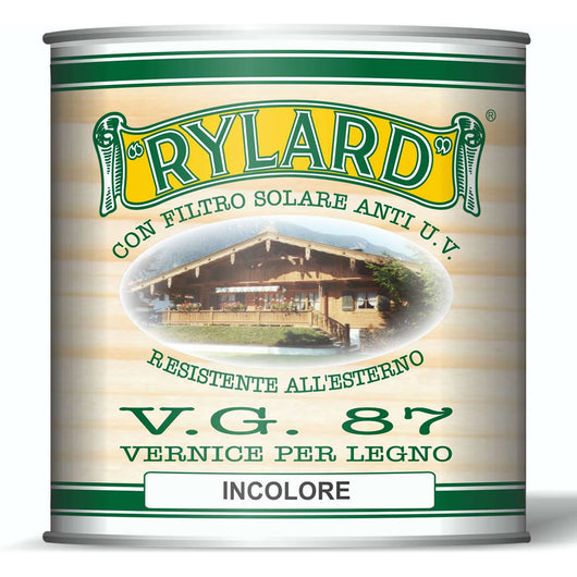 Flatting vg 87 trasparente oleoresinosa per legno litri 0,750