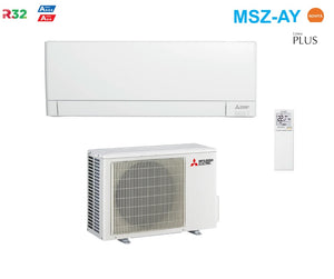 Climatizzatore Condizionatore Mitsubishi Electric Inverter Linea Plus serie MSZ-AY 12000 Btu MSZ-AY35VGKP Classe A+++/A++ Wi-Fi Integrato R-32 - NOVITA