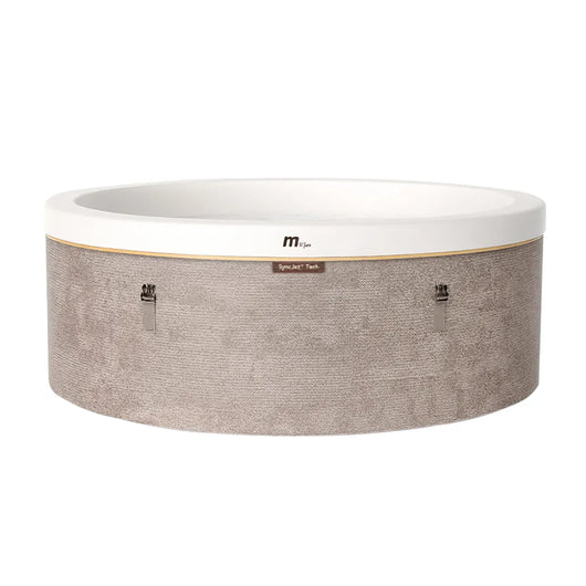 Tempo Style -  Piscina Idromassaggio Circolare Mspa Cocoon-Eco F-CO066W (6 Posti) |1.80 Ø x 0.65 H |850 litri | 130 getti d'aria massaggianti a 3 velocità