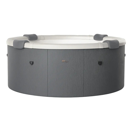 Tempo Style -  Piscina Idromassaggio Circolare Mspa Denver F-DE066W (6 Posti) | 1.82 Ø x 0.70 H | 970 litri | 130 getti d'aria massaggianti a 3 velocità | 8 Idrogetti