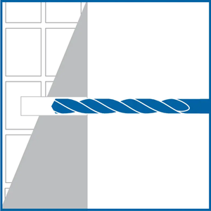 Tassello universale 6x30 con vite tps 4,5x40 e punta muro 8x120 box 250 pezzi