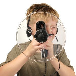 Microfono Spia Direzionale Ambientale 100 Metri Monocolo 8X con Cuffia