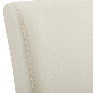 Set Hamburg di 6 Sedie Imbottite da Sala - Colore Crema/Avorio [en.casa]