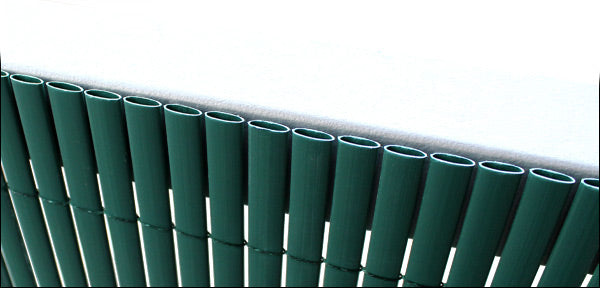 Frangivista a Tappetino Hidden in PVC Schermatura Esterna 150x300 cm Verde [neu.haus]