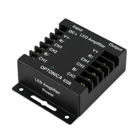 Amplificatore striscia led rgb optonica 6326 12-24v 288w