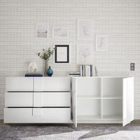 Madia Kliata 241colore bianco laccato lucido