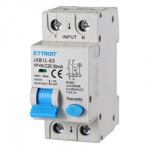 Magnetotermico Differenziale 2P 20A 30mA 220V