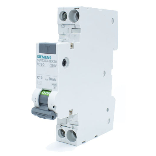 Magnetotermico differenziale Siemens Modulo Stretto 6A 1P+N 30MA AC 4,5KA 5SV13131KK10