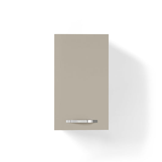 Pensile per cucina componibile da 40 cm con 1 anta linea MAKA, realizzata in legno 100% MADE IN ITALY, colore Noce, Apertura Sx