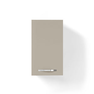 Pensile per cucina componibile da 40 cm con 1 anta linea MAKA, realizzata in legno 100% MADE IN ITALY, colore Tortora, Apertura Sx