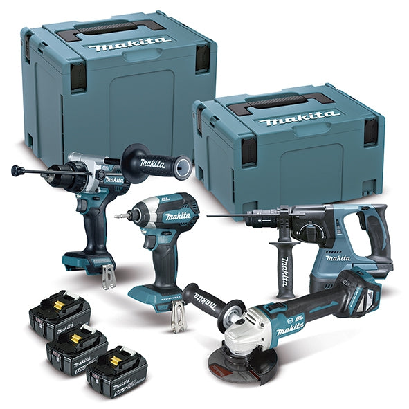 Makita DLX4158TJ Kit combinato a batteria