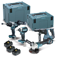 Makita DLX4158TJ Kit combinato a batteria