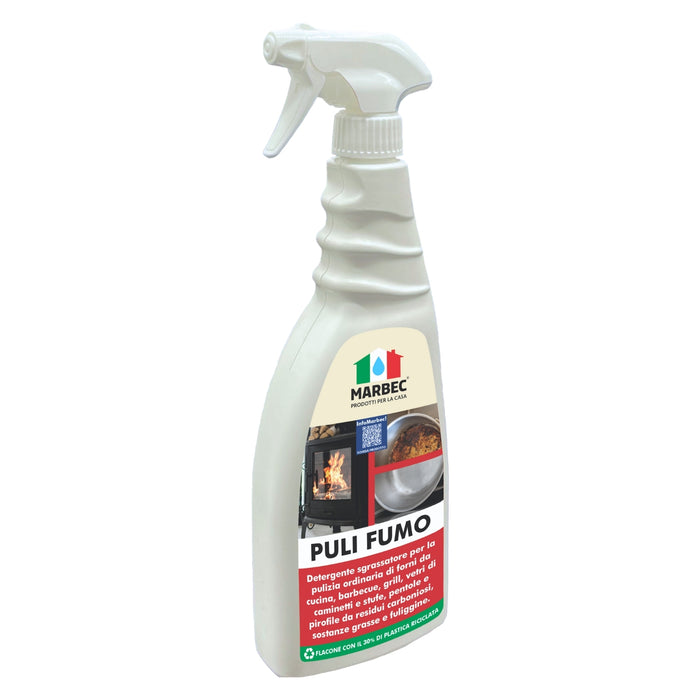 Detergente Rapido per Forni, Barbecue e Vetri Caminetti | PULI FUMO 750ML