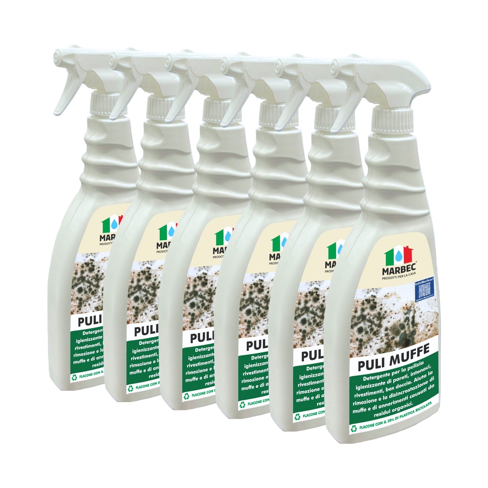 Detergente per rimuovere muffa PULI MUFFE   750MLx6Pz