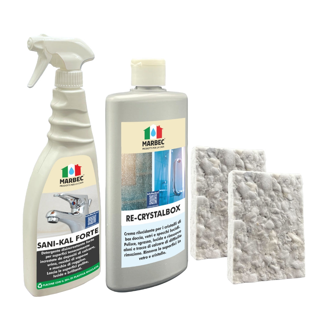 Kit cristalli doccia   KIT CRISTALLI DOCCIA