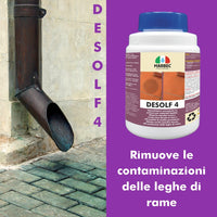 Smacchiatore per materiali lapidei DESOLF4   250GRx6Pz